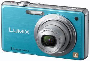 Panasonic Lumix DMC-FS11 Albastru + CADOU: SD Card Kingmax 2GB