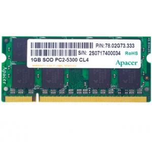 Memorie SODIMM APACER 1GB DDR2 PC4300