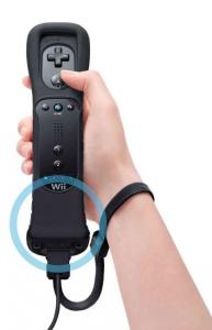 Nintendo Wii Remote Negru cu Wii Motion Plus