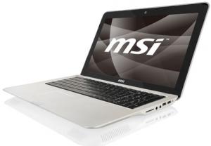 Laptop MSI 15.6 X-slim X600-027EU Alb Negru