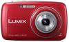 Panasonic lumix dmc-s3 rosu + cadou: sd