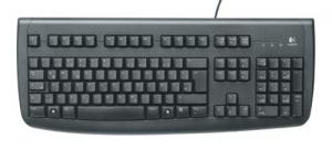 Tastatura Logitech Oem Deluxe 250 Psii Negru 967642