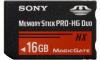 Memory stick pro-hg duo card sony