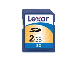 Micro-SD Card  Lexar 2GB