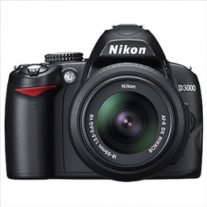Nikon D 3000 Kit +Obiectiv 18-55 mm VR
