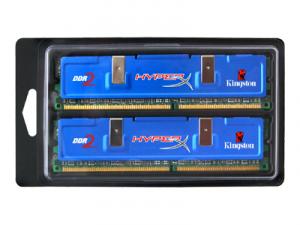 Kit Memorie Dimm Kingston 2 GB DDR2 PC-8500 1066 MHz KHX8500D2K2/4G