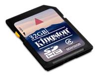 SD Card Kingston 32 GB SDHC Clasa 4 SD4/32GB