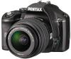 Pentax k-x kit + obiectiv dal 18-55 mm negru