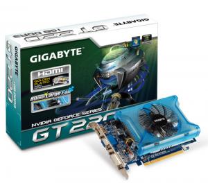Placa video Gigabyte nVidia GT220 1GB N220oc-1gi