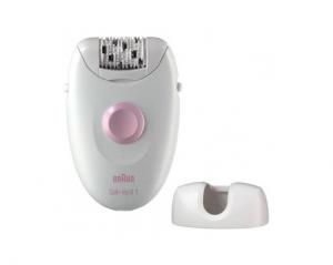 Epilator Barun SE1370, 20 pensete, 1 viteza, Alb/Roz