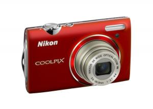 Nikon CoolPix S 5100 Rosu