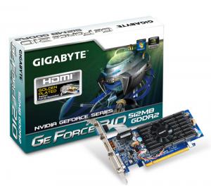 Placa video Gigabyte nVidia G210 512MB N210oc-512i