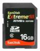 Sd card sandisk extreme iii