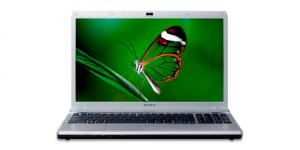 Laptop Sony Vaio 16.4 VPCF11M1E/H.EE9 Gray