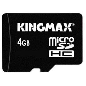 Micro-SD Card Kingmax 4 GB + MicroSD Reader KM-MICRO/CR-SD4/4G