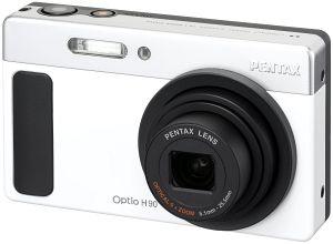 Pentax Optio H90 alb + CADOU: SD Card Kingmax 2GB