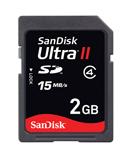 Sd Card  Sandisk Ultra II 2GB  SDSDH-2048