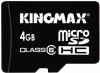 Micro sd card kingmax 4 gb
