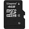 Micro-SD Card Kingston 4 GB SDHC SDC4/4GBSP Fara Adaptor