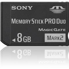 Memory Stick Pro Duo Sony 8 GB MSMT8GN