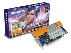 Placa video Gigabyte nVidia 8400GS 512 MB GV-NX84S512HP