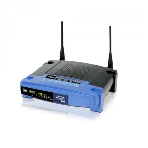 Router wireless Linksys WRT54GL +  Panda Antivirus Pro 2012 OEM 3licente 1 AN