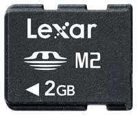 Memory Stick Micro M2 2gb Lexar Lmsm2gbacna