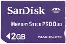 Memory Stick Pro Duo Sandisk 2 GB SDMSPD-2048