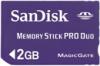 Memory stick pro duo sandisk 2 gb