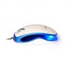 Mouse nJoy L360 Alb-Albastru