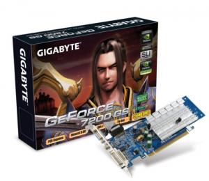 Placa video Gigabyte nVidia 7200GS 256 MB GV-NX72G512E2