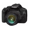 Canon eos 550d kit + obiectiv ef-s 18-55 mm is negru + cadou: