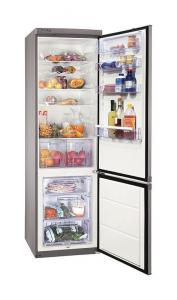 Combina frigorifica Zanussi ZRB940PX2, 375 l, Clasa energetica A+, Inox