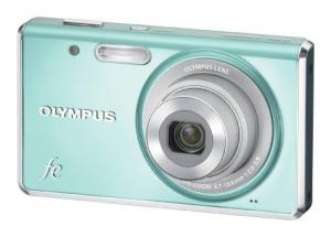 Olympus FE 4040  Albastru + CADOU: SD Card Kingmax 2GB