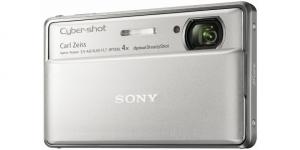 Sony DSC-TX100V Argintiu + CADOU: SD Card Kingmax 2GB