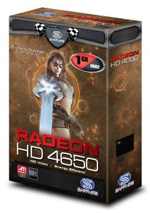 Placa video Sapphire ATi HD4650 1 GB SPH-HD4650HT1G