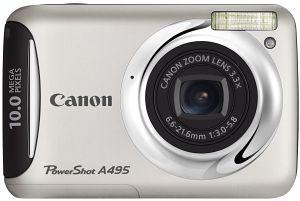 Canon PowerShot A 495 Argintiu + CADOU: SD Card Kingmax 2GB