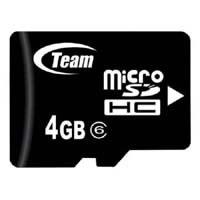 Micro-SD Card Team 4GB Class 2 E5 Tg004g0mc22a