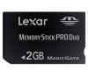 Memory stick pro duo 2gb lexar