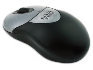 Mouse Delux DLM-326BT Argintiu Negru
