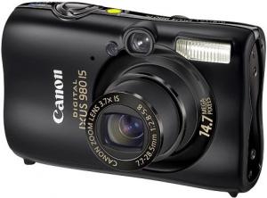 Canon Digital IXUS 980 IS Negru