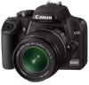 Canon eos 1000 d kit + obiectiv ef-s 18-55 mm negru +