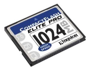 Compact Flash Card Kingston 16gb Elite Pro 133x Cf/16gb-s2