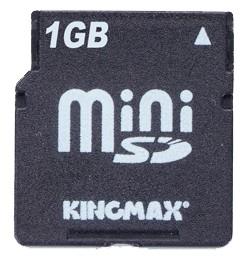 Mini-SD Card Kingmax 2GB Km-mini-sd2g