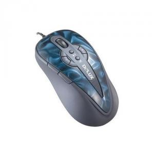Mouse Delux DLM-900BU Albastru Negru