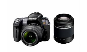 Sony Alpha 550 Kit + DT 18-55 mm + 55-200 mm