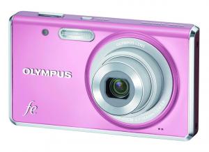 Olympus FE 4040 Flamingo Roz + CADOU: SD Card Kingmax 2GB