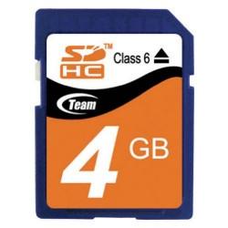 SD Card Team 4 GB SDHC Clasa 6 TG004G0SD26A
