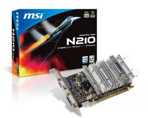 Placa video MSI GeForce 210 512MB N210-D512D2H