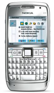 Telefon Nokia E71 Argintiu